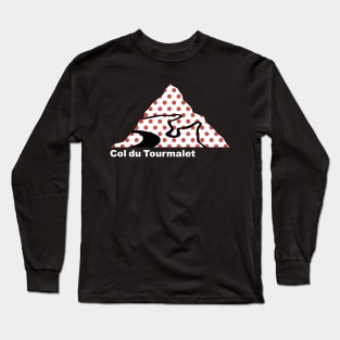 Col du Tourmalet - KOM Long Sleeve T-Shirt